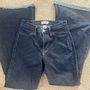 Judy Blue dark rinse flare leg jeans 5/27 EUC
